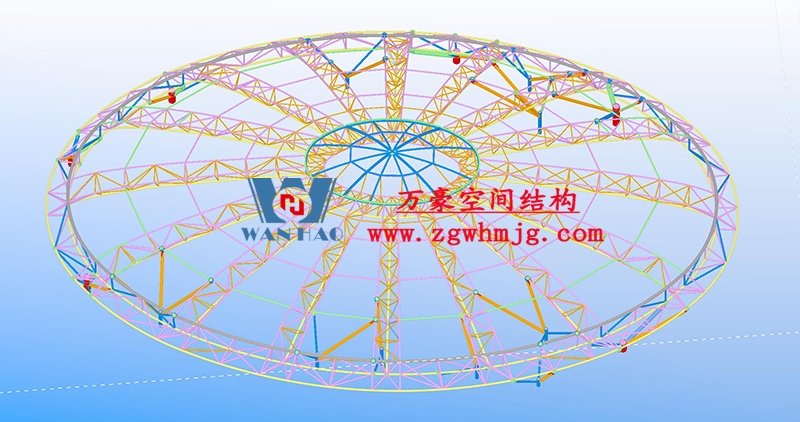 萬豪2022第12標(biāo)-明宇廣場6號(hào)地塊商業(yè)（萬達(dá)廣場）改造項(xiàng)目鋼膜結(jié)構(gòu)ETFE蓋頂天幕工程