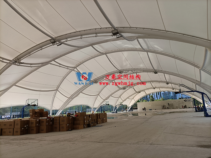 籃球場膜結(jié)構(gòu) 籃球場膜結(jié)構(gòu)