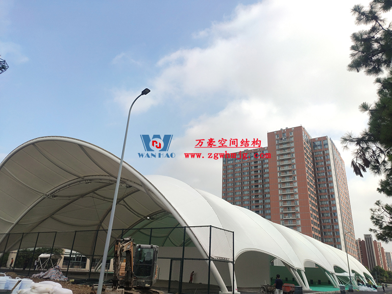 籃球場膜結(jié)構(gòu) 籃球場膜結(jié)構(gòu)