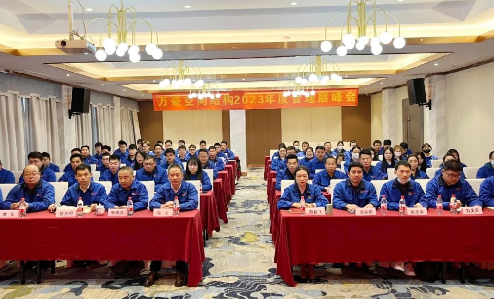 寧波萬豪空間結構2022年終會暨2023年度規劃會議勝利召開