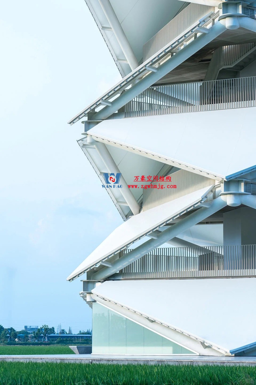 創意與藝術美感兼具的鋼膜結構建筑 創意與藝術美感兼具的鋼膜結構建筑