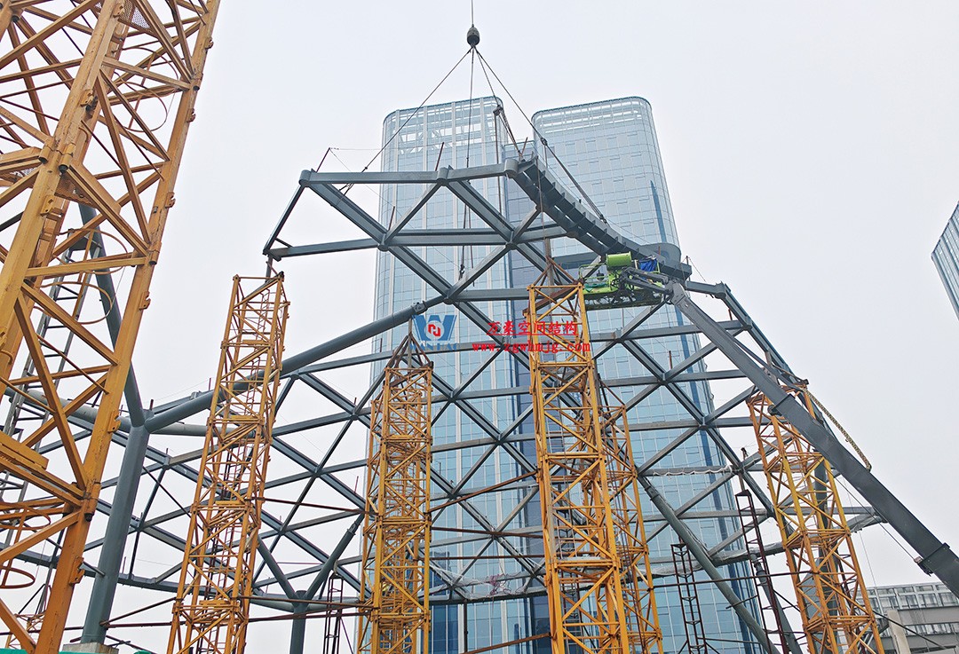 攻堅克難，全速推進|這個ETFE商業天幕迎來新進展