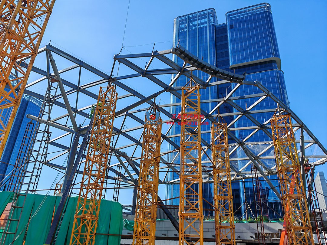 攻堅克難，全速推進|這個ETFE商業天幕迎來新進展