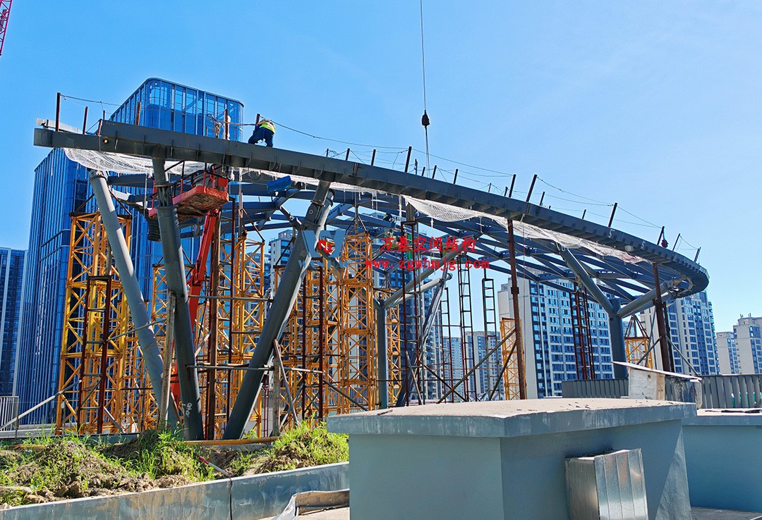 攻堅克難，全速推進|這個ETFE商業天幕迎來新進展