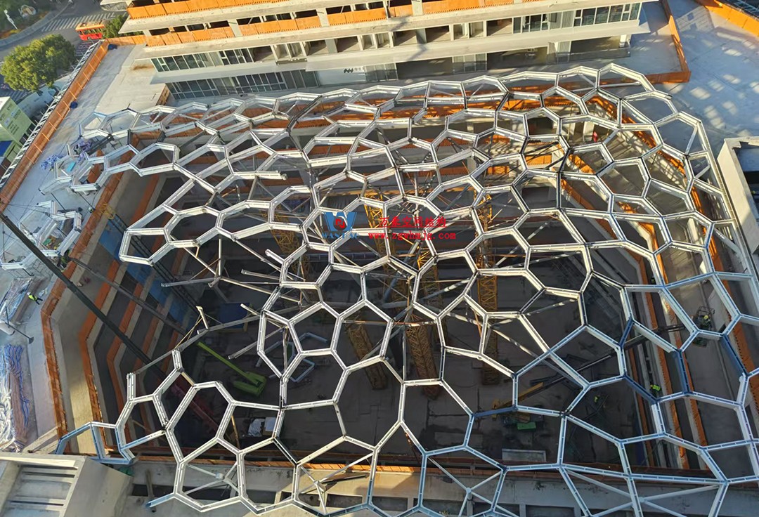 “老故事 新生活”——ETFE膜結構天幕，賦新生活理想