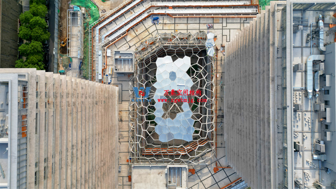 浙江萬豪空間結構集團有限公司安吉云安里項目膜結構工程進展報告 浙江萬豪空間結構集團有限公司安吉云安里項目膜結構工程進展報告