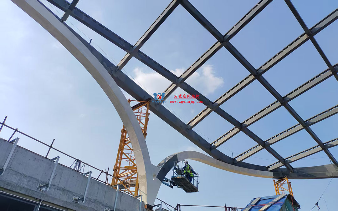 ETFE氣枕膜與雙曲面空間網殼結構結合是什么樣？一起來一睹真容