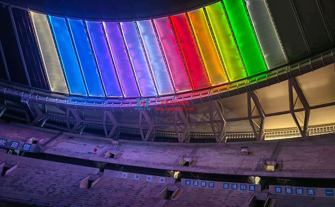 太湖之畔,華燈初上|無錫奧體中心施工加速 太湖之畔,華燈初上|無錫奧體中心施工加速