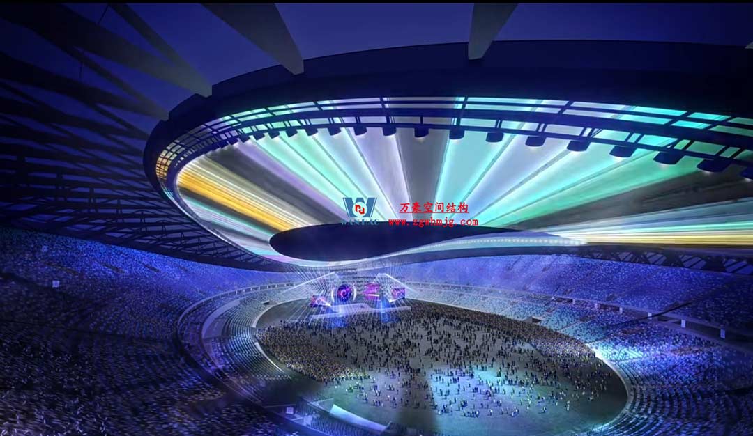 太湖之畔,華燈初上|無錫奧體中心施工加速 太湖之畔,華燈初上|無錫奧體中心施工加速