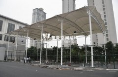 完工項目：寧波春曉中學(xué)網(wǎng)球場