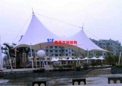 膜結構遮陽棚工程是什么？有哪些優勢和特點？