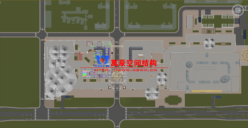 歡樂小鎮膜結構