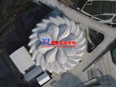 耗資11億、重達1280噸、40米高空上的“蓮花”杭州奧體博覽城網球中心開花了！