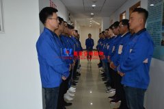 萬(wàn)豪膜結(jié)構(gòu)晨會(huì)學(xué)習(xí)：進(jìn)入作業(yè)場(chǎng)所前，必須成為能夠好好回應(yīng)的人